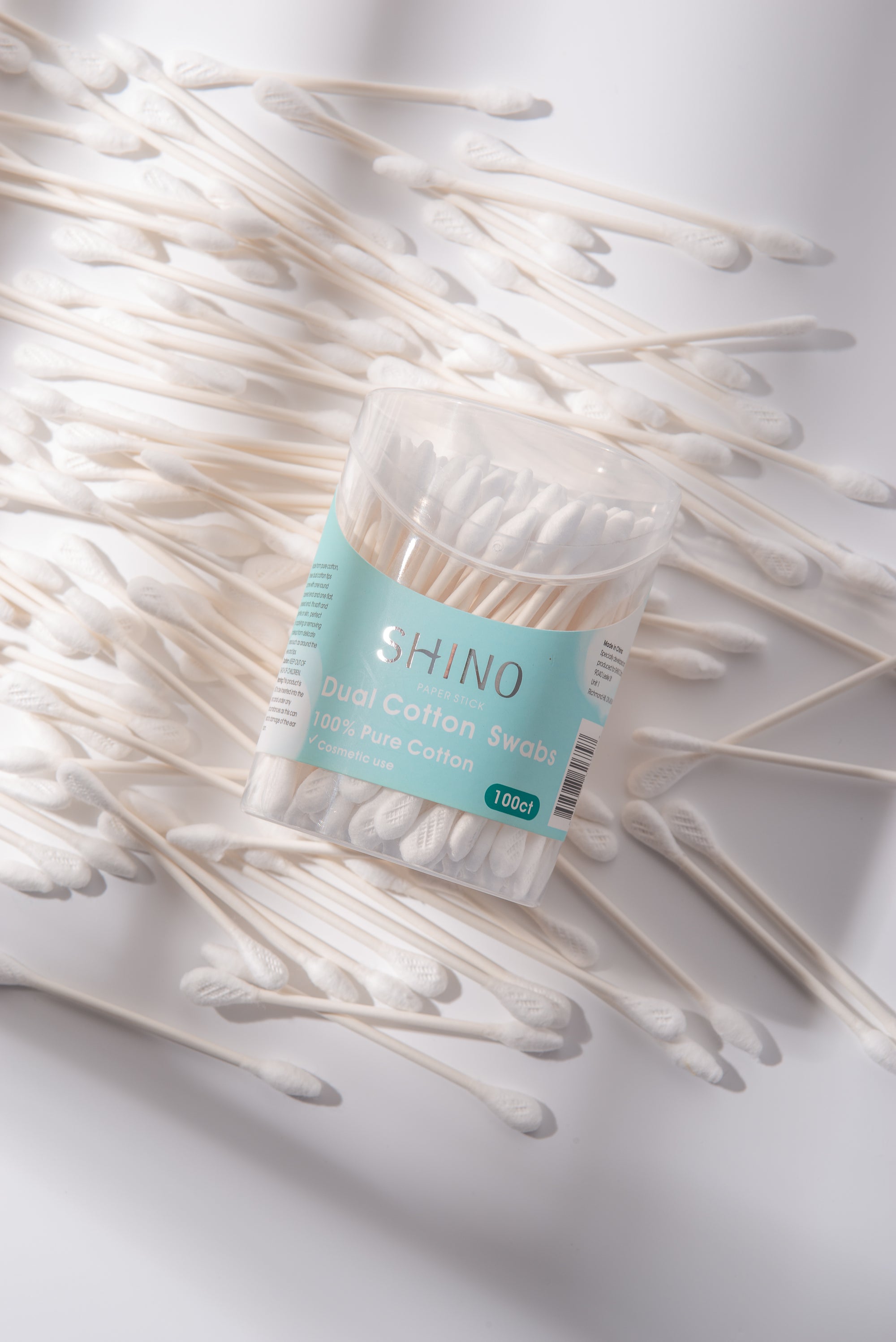Dual Cotton Swabs, Cosmetic Use